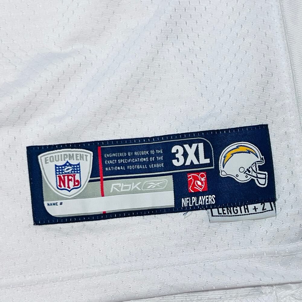 Reebok LaDanian Tomlinson Authentic Jersey 3XL San Diego Chargers Stitched Vtg - Picture 6 of 9